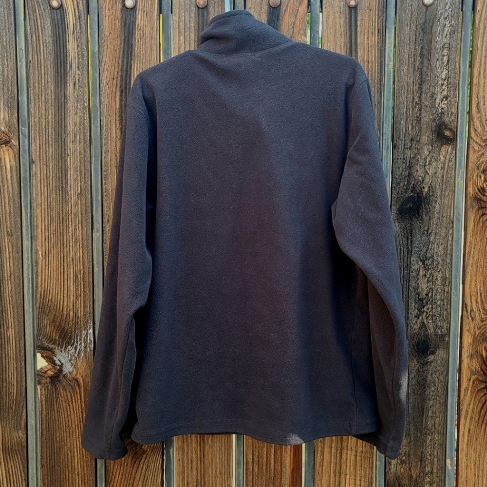 THE NORTH FACE Black Fleece 3/4 Zip Pullover Boys S 7 8 Sweater Top Girls Kids - Picture 9 of 11
